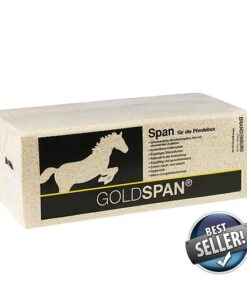 Absolut Goldspan Horse Træspåner -Profi Mix- 24 kg balle