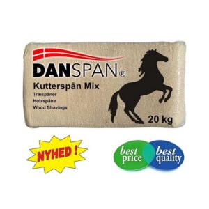 DanSpan <br> Træspåner <br> -Kutterspån Mix-