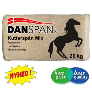 DanSpan <br> Træspåner <br> -Kutterspån Mix-