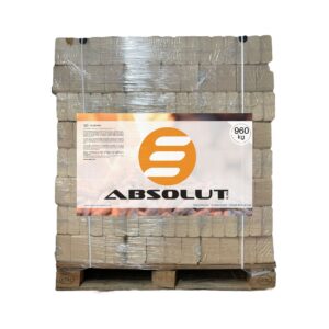 Absolut <br> Træbriketter <br> -RUF-