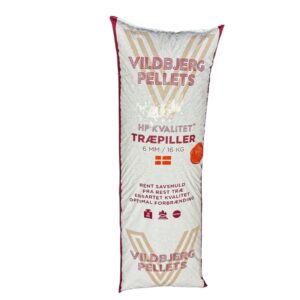 Vildbjerg <br> Træpiller <br> -HP Kvalitet-