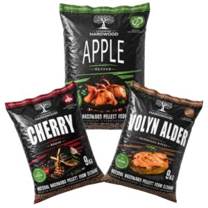 DanPellets <br> BBQ/Grill Træpiller <br> -Apple/Cherry/Alder-
